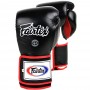 Fairtex BGV5 Боксерские Перчатки "Super Sparring" Черно-Бело-Красные